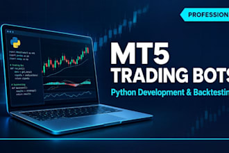 build custom mt5 trading bots, indicators and backtest scripts
