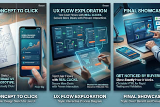 build a clickable app prototype