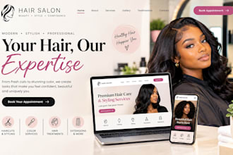 design redesign wix hair salon website beauty salon website med spa website