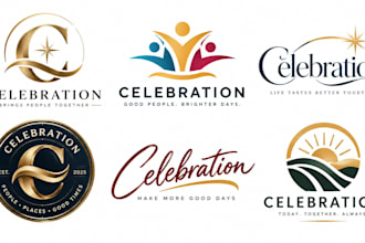 design a professional, party, event, festival, special occasion celebration logo