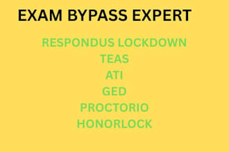 do examplify, proctorio, hesi,teas,respondus lockdown, ati, ged, honorlock
