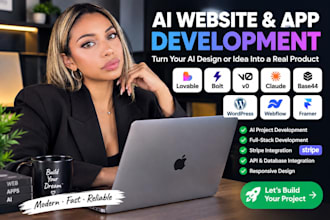 build ai website or app and convert lovable, bolt, v0, claude ai to wordpress