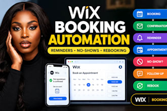 set up wix bookings appointment reminders and automations