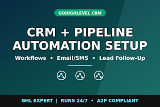 setup go highlevel automation gohighlevel email marketing website ghl a2p expert