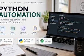 automate repetitive tasks with python scripts