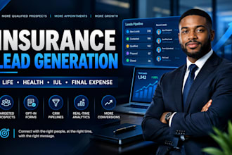 generate life insurance health insurance iul insurance and final expense leads
