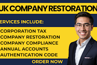 restore uk ltd, reinstate, activate uk company, rt01