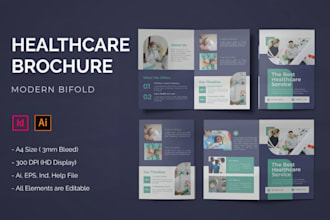 design healthcare brochure pharma catalog medical device datasheet booklet
