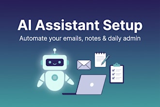 set up a personal ai assistant to automate your daily tasks