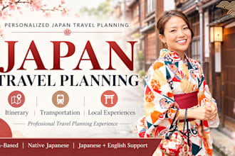 plan your japan trip with professional travel coordination