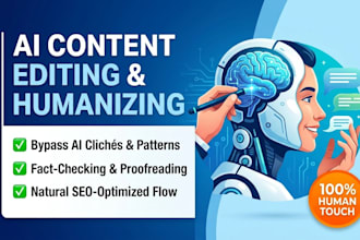 humanize, edit, and fact check ai text