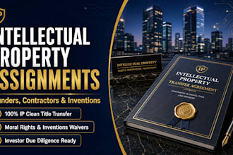 draft an enforceable intellectual property assignment agreement