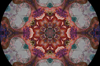 create a personalized pictorial mandala