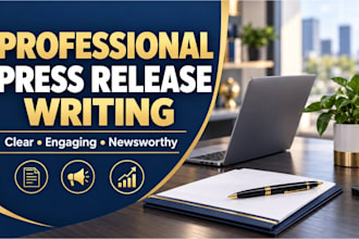 do professional press release distribution, and press release writing
