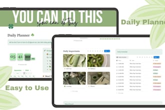 create aesthetic notion templates or notion dashboards