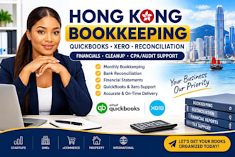 do hong hong bookkeeping,quickbooks,xero,bank reconciliation