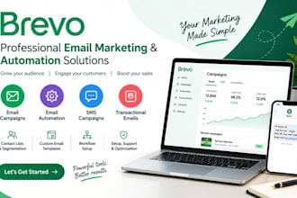setup brevo campaigns email automation sms transaction email
