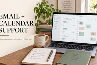 be your virtual assistant for marketing project coordination