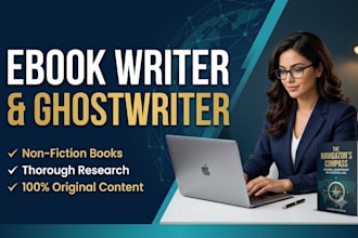 be your professional nonfiction ebook writer