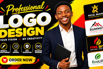 help design a premium modern minimalist logo and branding kit for your business