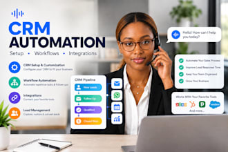 do crm automation, agents and workflow integration for business
