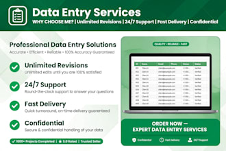date entry web research typing copy paste