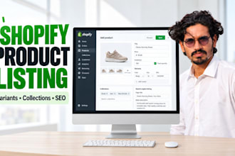 create SEO ready shopify product listings with variants