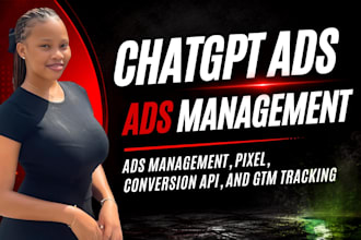 do chatgpt openai ads management, pixel, converson API, and GTM tracking setup