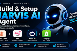 build fix jarvis ai agent jarvis ai assistant, shopify, n8n hermes ai claude mcp