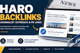 get high authority haro backlinks with human written expert pitches