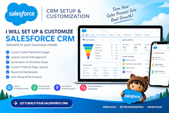 setup, customize and automate your salesforce CRM, sales automation, crm consult