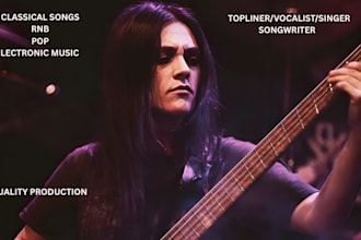 write and sing a custom female vocal topline for your song