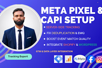 setup meta pixel conversion api server side tracking via gtm