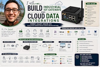 build industrial iot gateways and cloud data integrations