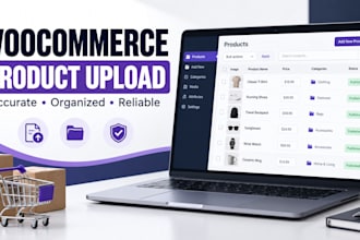 upload products to your wordpress woocommerce store