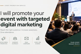 event, picnic, camping with targeted digital marketing and audience outreach