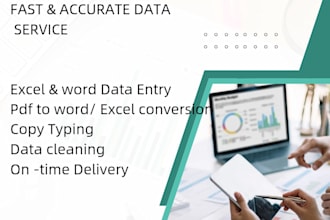 do fast data entry  ,fast typing