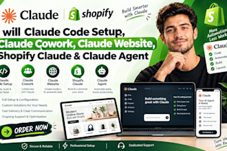 setup claude cowork claude code setup claude website shopify claude claude agent