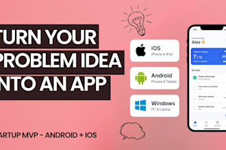 build mobile app for startup and small business