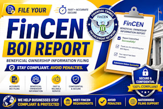 file your boi report, llc compliance and business compliance documents