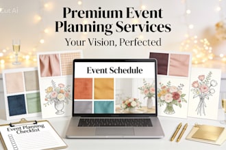 arranging personal celebration events