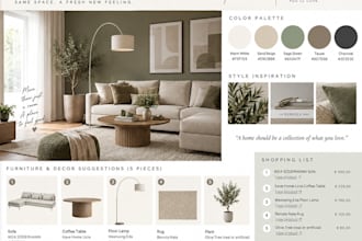interior design makeover for one room