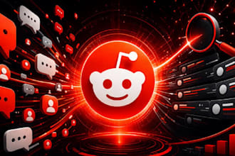 promote peptides, ecommerce store, saas website, crypto ai with reddit seo post