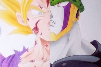 draw an amazing traditional anime fanart or illustration