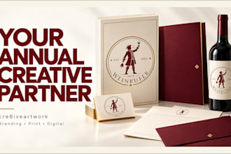 be your annual creative partner for branding and design