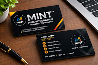 design professional business cards and stationery for your brand