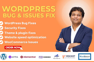 fix wordpress, woocommerce, speed and security issues