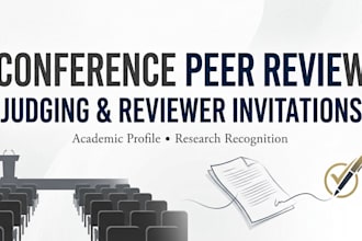 get conference judging invitations to peer review conference papers