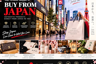 buy and ship japanese products from japan as your personal shopper