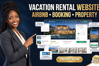create a vacation rental, vacation website, airbnb website, rental website